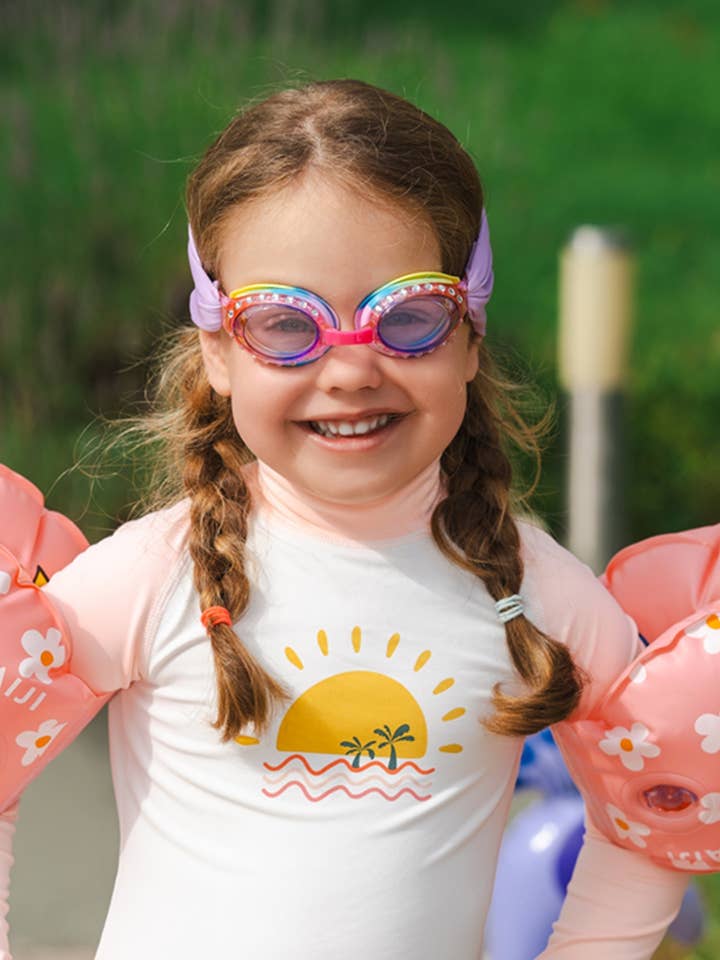 Waterplops - Wholesale Swim Goggles - Kids & Baby - BabyPlops Uni Purple 2-6 years2