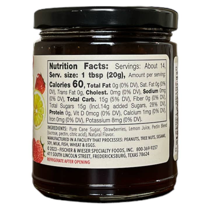 Fischer & Wieser - Wholesale Preserves - Strawberry Lemonade Preserves1