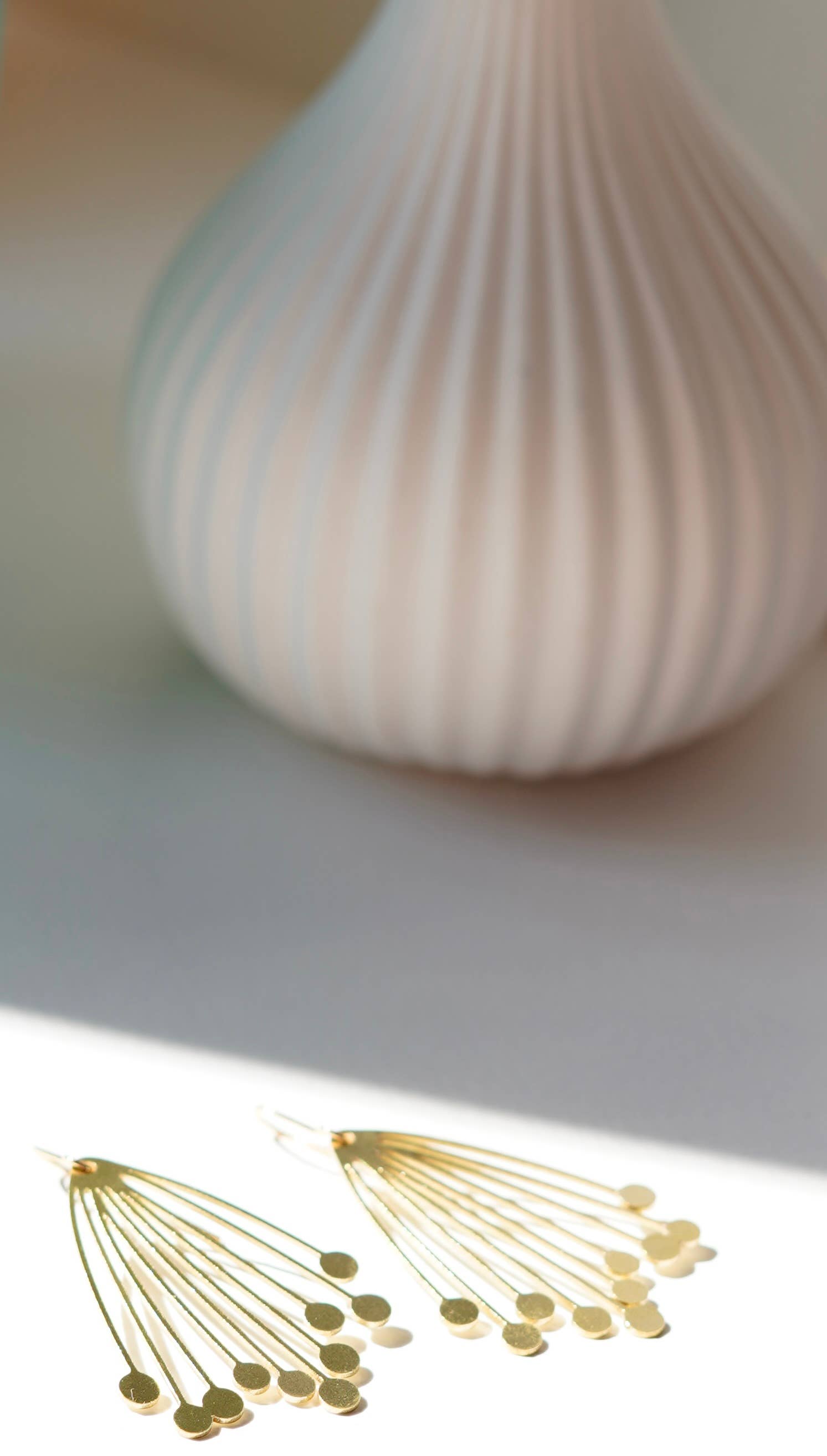 Copper Bee - Wholesale Dangle Earrings - Botanical Collection | Seed Earrings2