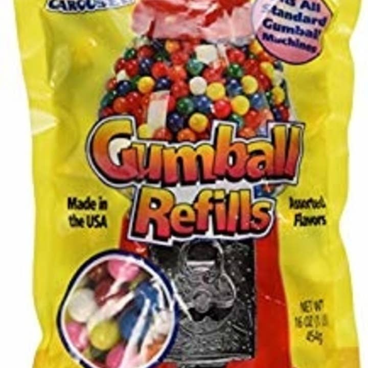 The Buyers Emporium - Wholesale Chewing Gum - Carousel Orange 15" Tall Gumball/Candy Machine1