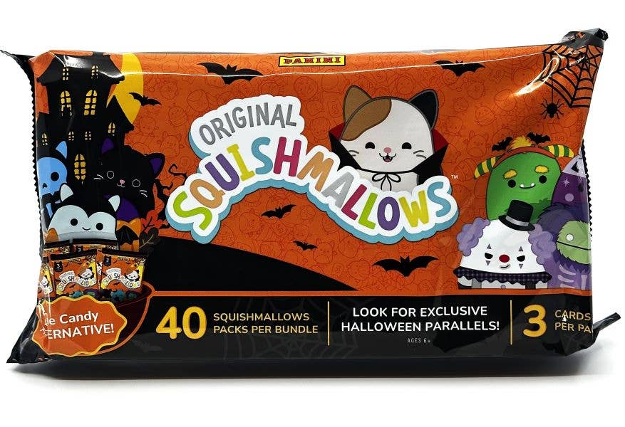 Wildwood Enterprises LLC - Wholesale Halloween Card - 2025 Panini Squishmallows Halloween 40pk Treat Pack Bundle3