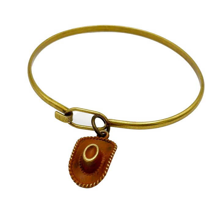 Gleeful Peacock - Wholesale Charm/Dangle Bracelet - Cowboy Hat Charm Bracelet, Necklace, or Charm Only4