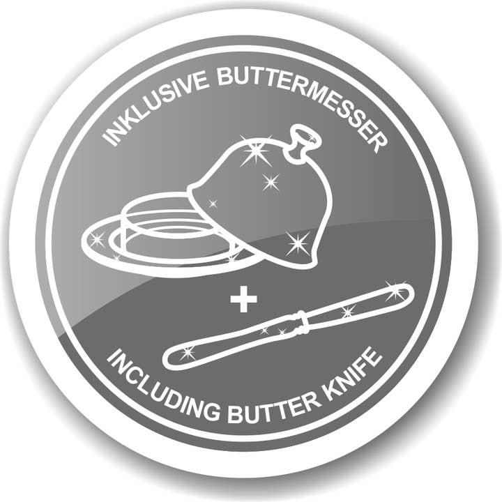 EDZARD – Großhandel Butterdosen – Butterdose Ente 13x18 cm, H 8 cm, Glaseinsatz