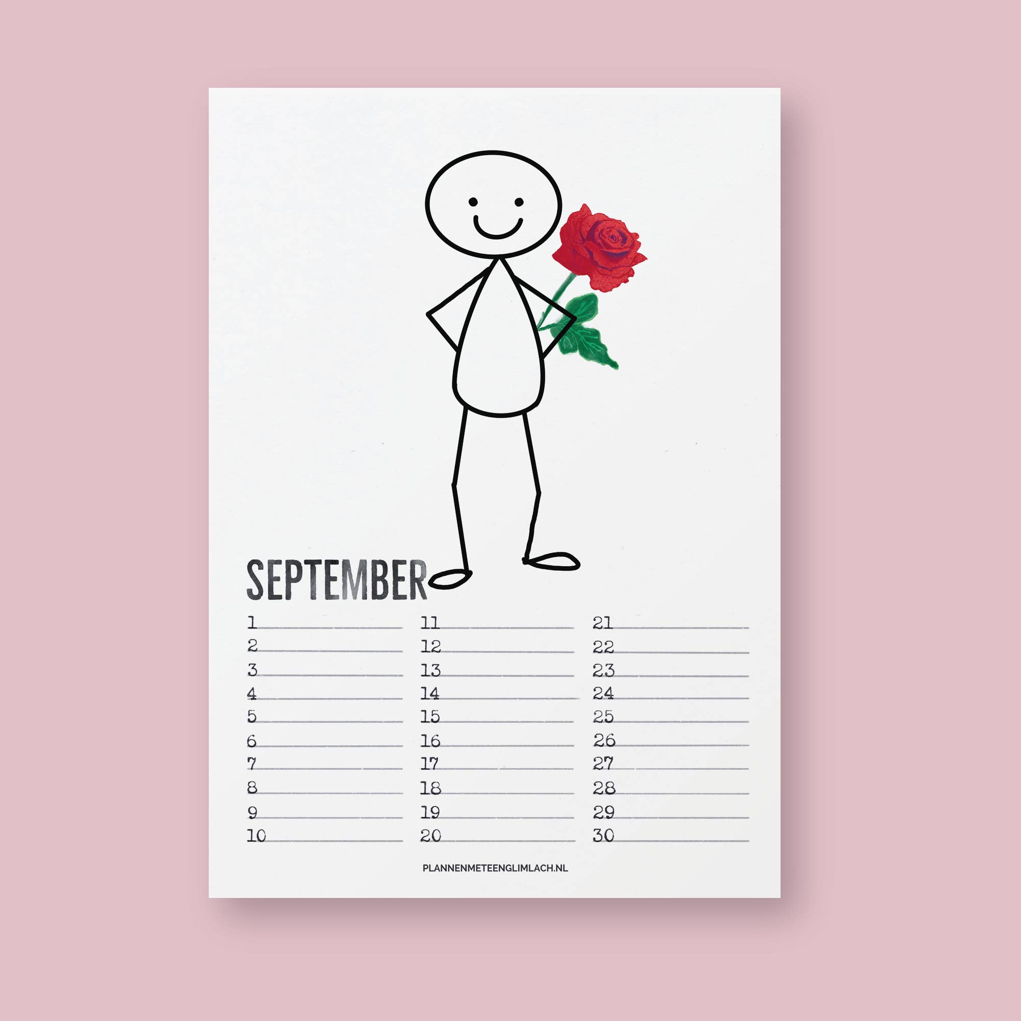 Studio Angelart - Wholesale Calendar - Happy Birthday Calendar from “Planning with a Smile”3