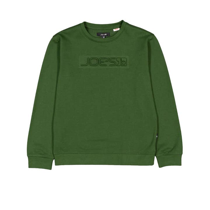 SUDADERA DE FELPA CON LOGO 3D Y CUELLO REDONDO DE MANGA LARGA PARA NIÑOS para venta al por mayor de JOE'S JEANS - KIDS