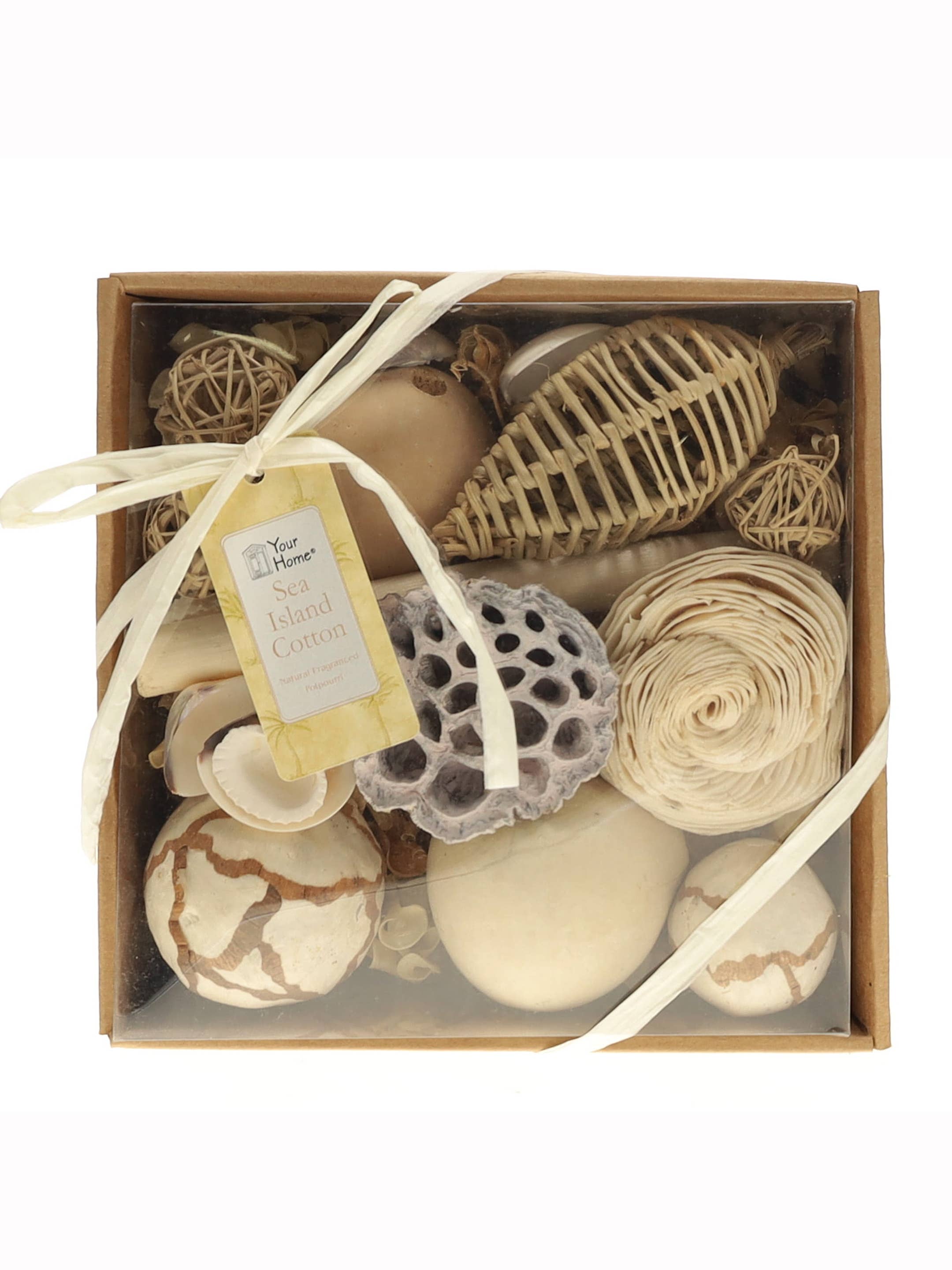 Your Home - Wholesale Potpourri - Sea Island Cotton Kraft Box Potpourri0