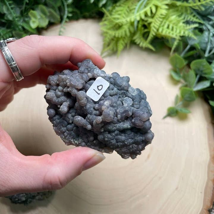 Copper Ashes - Wholesale Spiritual Stone/Crystal - Grape Agate Cluster5