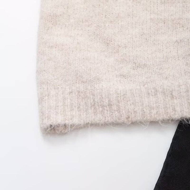 Masyal - Wholesale Knit Sweater - Women's - Bow Accent Knit Pullover Sweater6