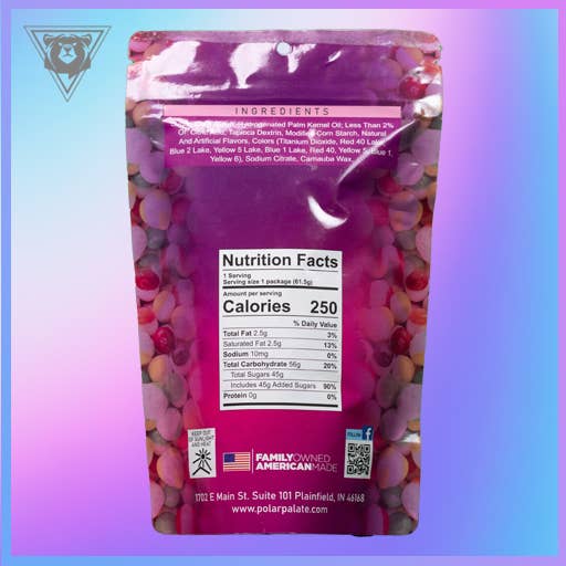 Polar Palate – wholesale Hårt godis – Skizzle Pops Vilda bär1