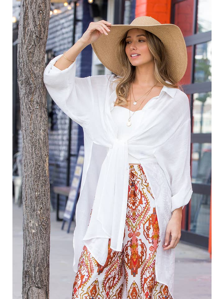 Bluivy – Camisa com botões no colarinho – Mulher por atacado – CAMISA DE PALANGRE VENTILADA COM BOTÕES13