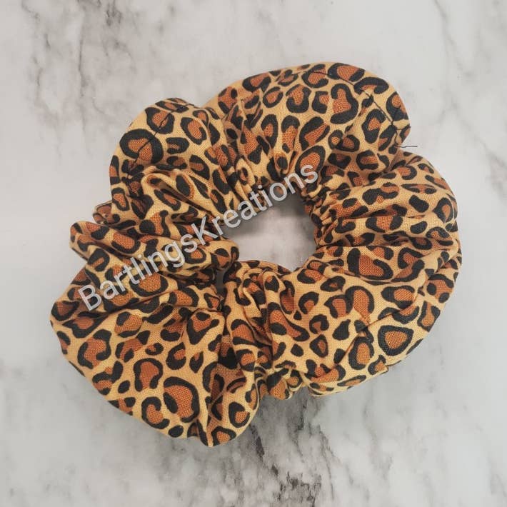 Scrunchie de leopardo -chita scrunchie -scrunchies por atacado de Bartlingskreations