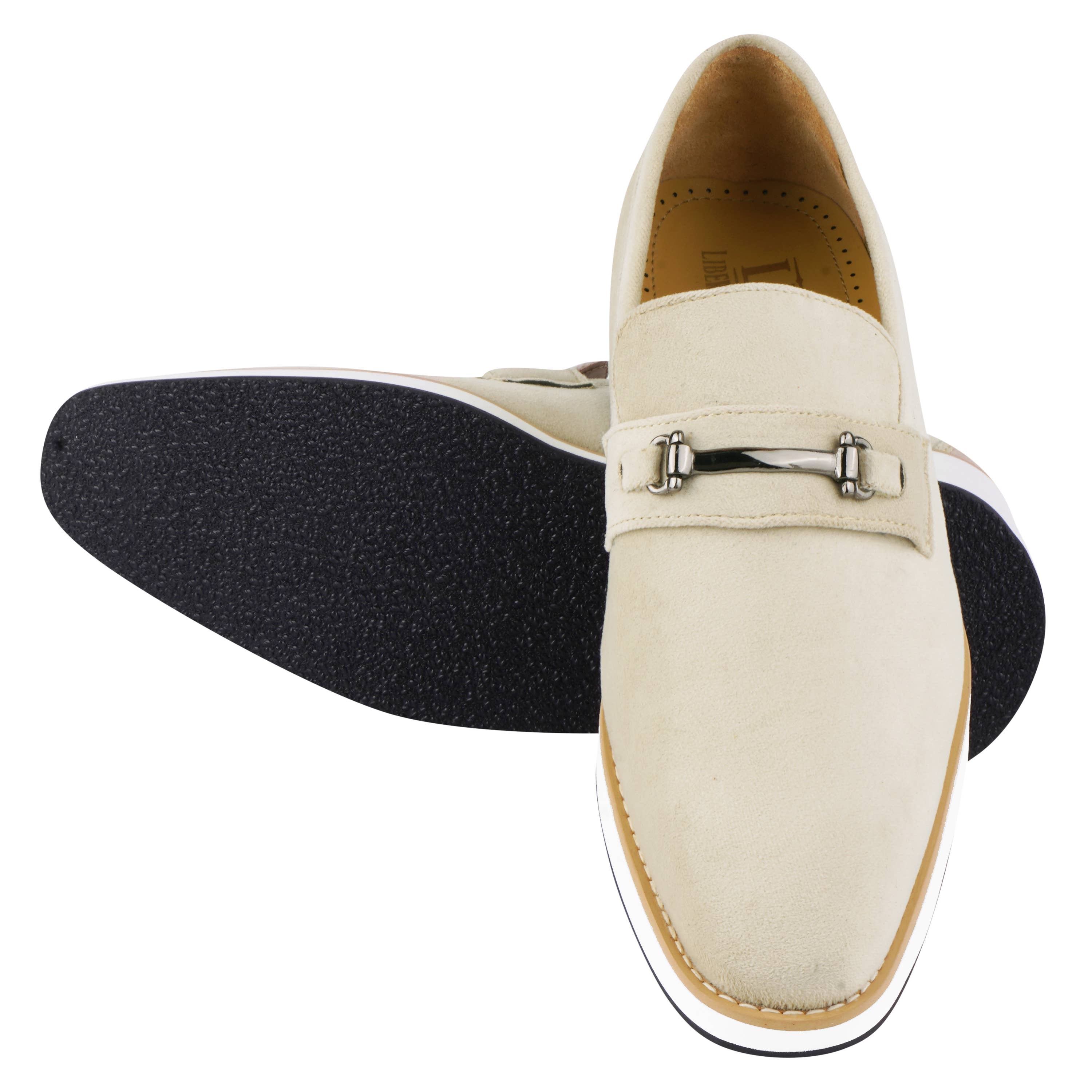 LIBERTYZENO - Vendita all'ingrosso Mocassini - Uomo - Scarpe mocassino scamosciate da uomo Welkar con fibbia, modello slip-on35