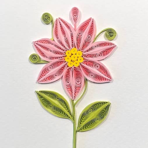 Small Quilled Card 1010 for wholesale by Amaranta Designs