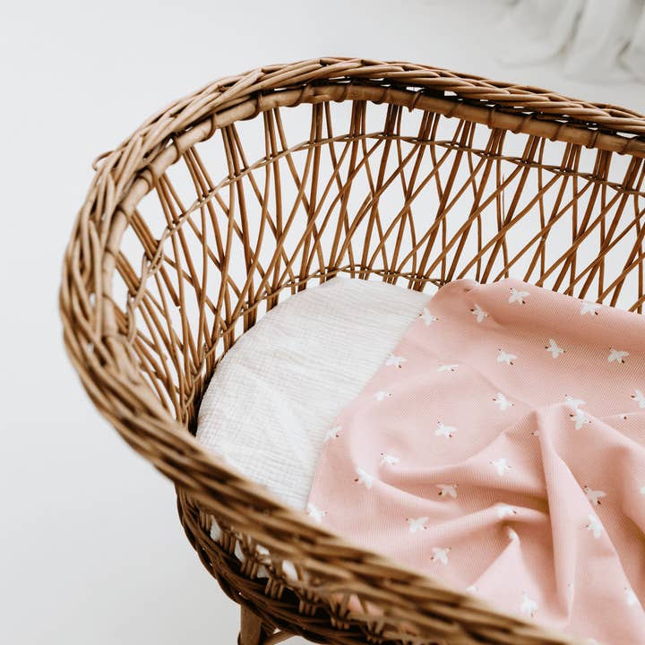 TISU waffle blanket, Rose for wholesale by TISU