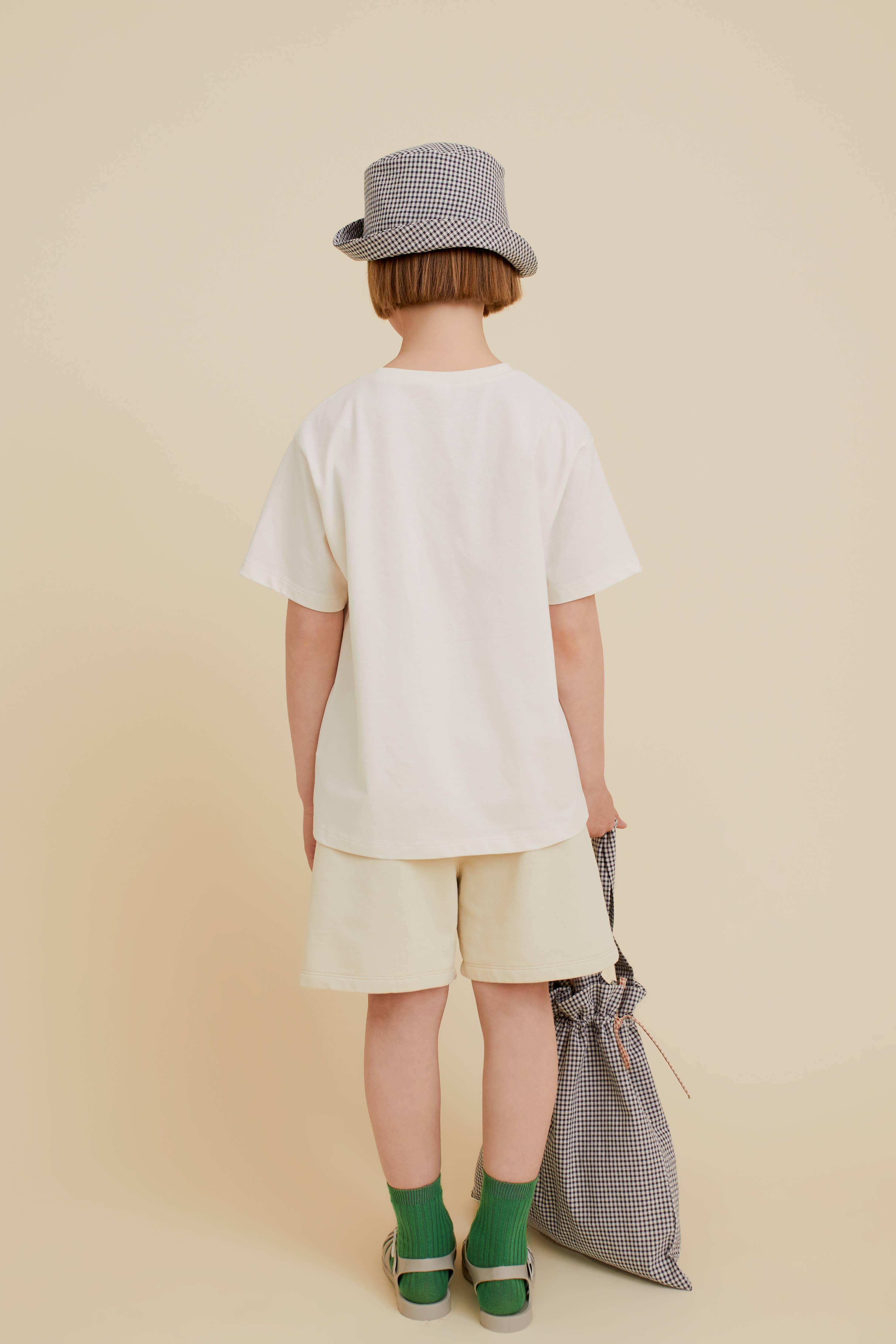 Gebrochenes BIO-BAUMWOLLE KORNBLUME T-SHIRT für den Großhandel auf Faire3