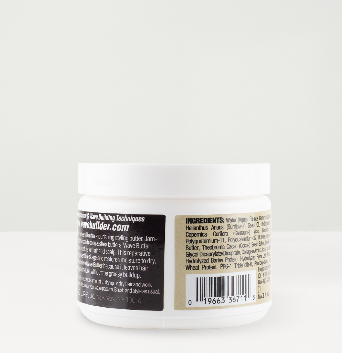 WaveBuilder - Wholesale Hair Styling Gel/Mousse - Cocoa & Shea Wave Butter - Moisture Revitalizer2