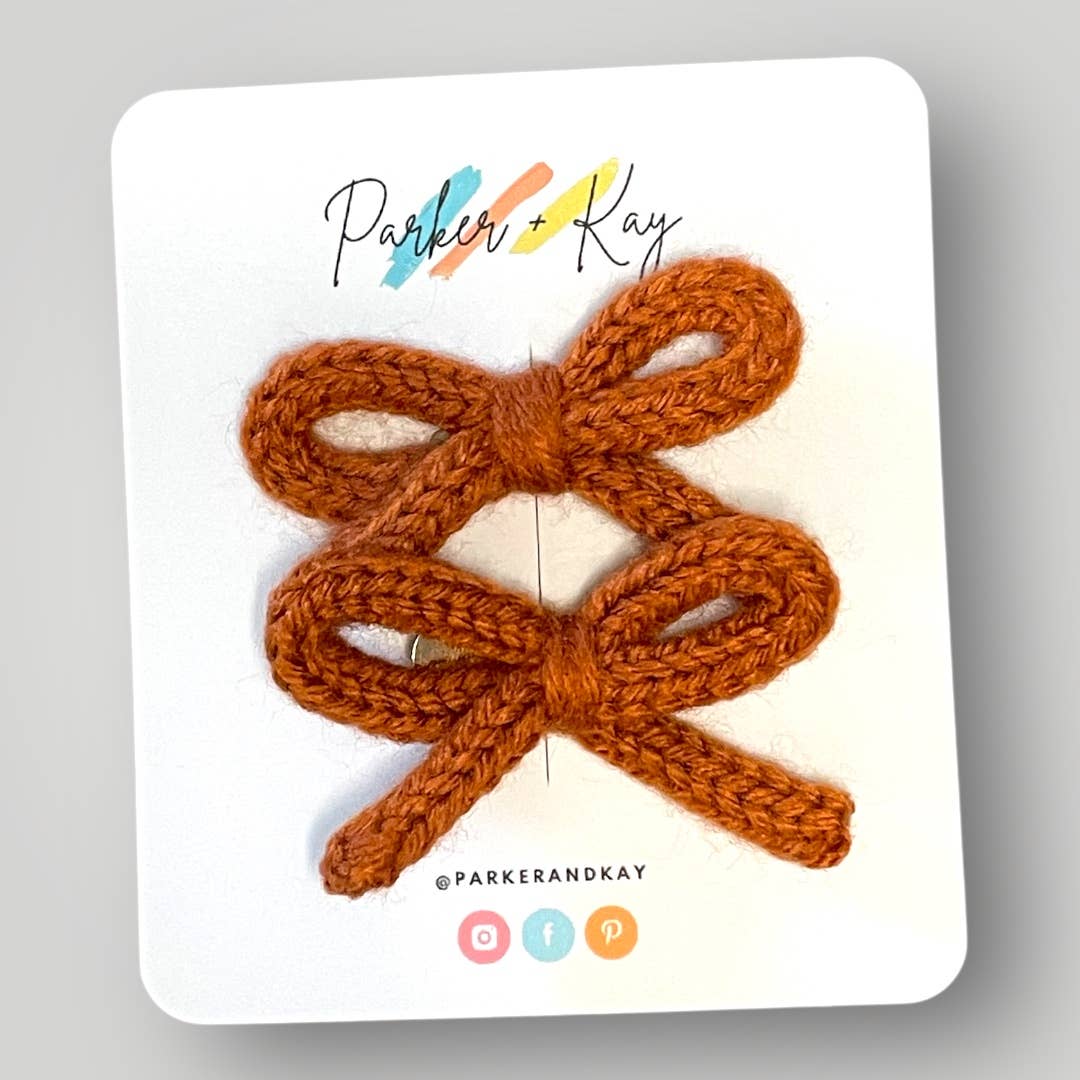 Parker and Kay Collective - Wholesale Hair Bow - Kids - Crocheted Hair Bows30