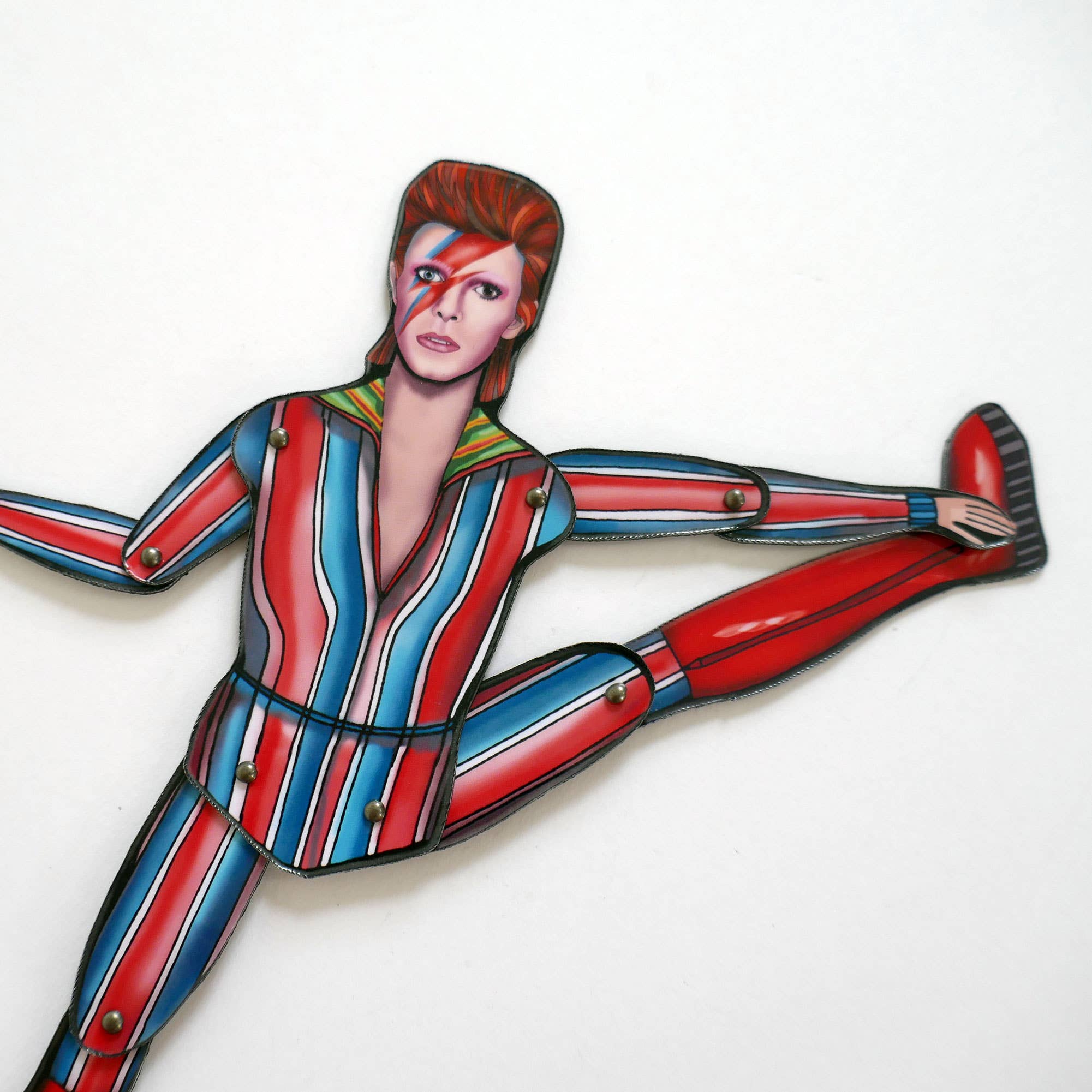 THE PAPER IDOLL – Großhandel Magnete – Bewegliche Magnetpuppe David Bowie | Britischer Rockstar11