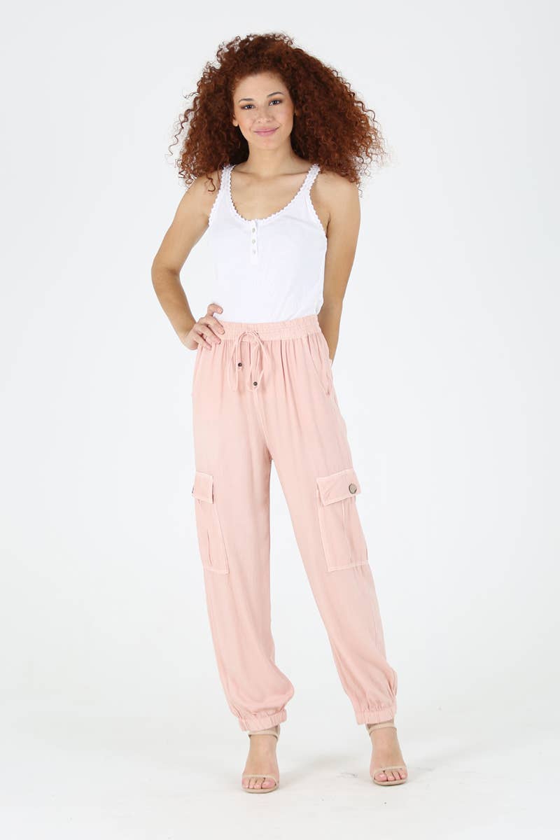 ANGIE - Wholesale Lounge Sweatpants/Joggers - Women's - 25R36-ASIS CARGO JOGGER PANTS18
