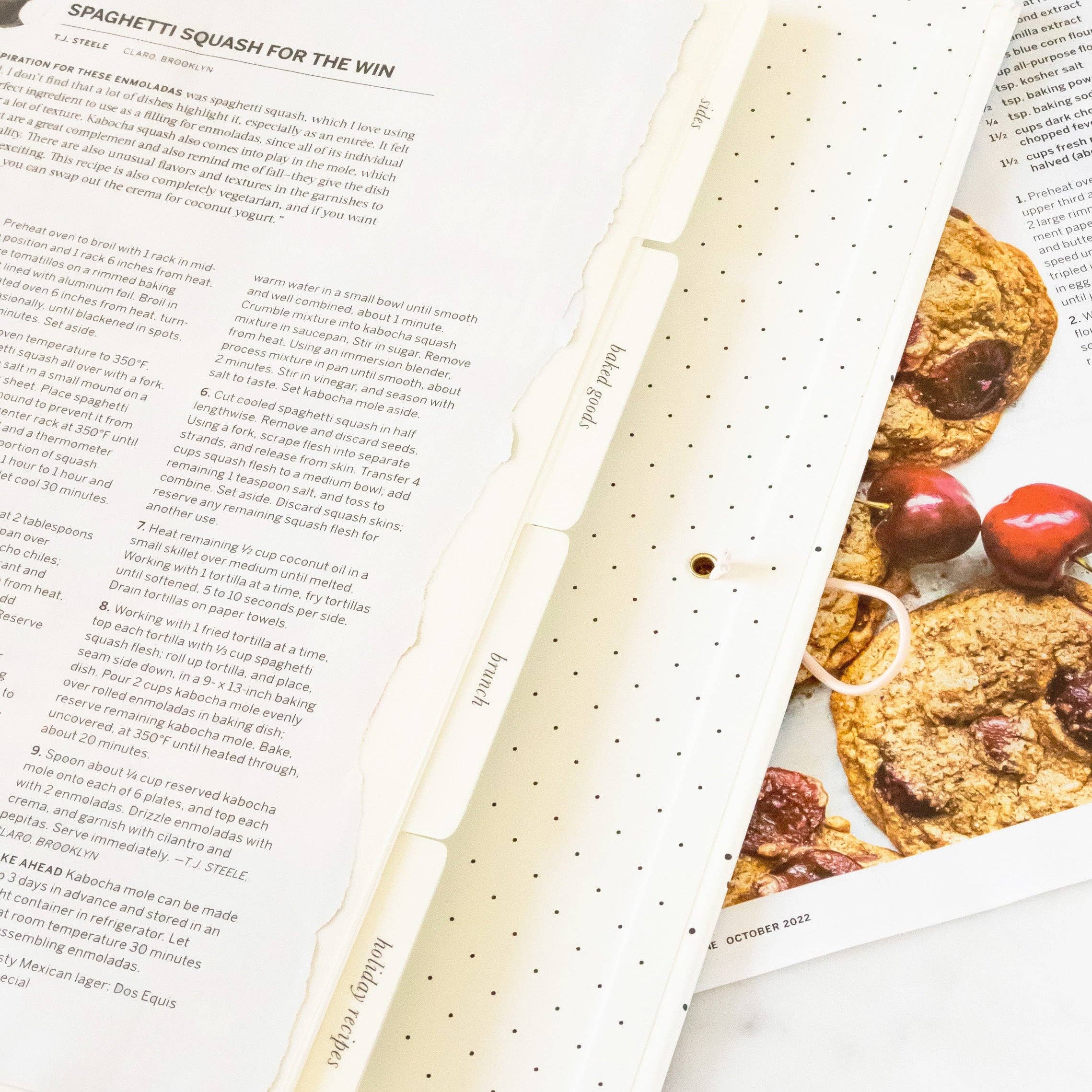 Sugar Paper - Wholesale Binder - Recipe Binder8