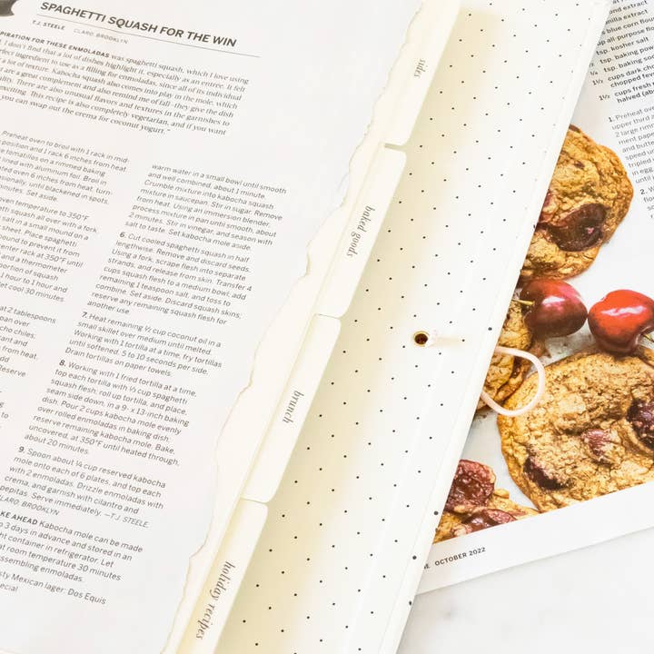 Sugar Paper - Wholesale Binder - Recipe Binder8