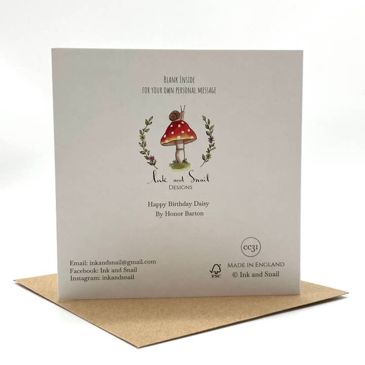 Ink and Snail Limited - Vendita all'ingrosso Biglietti di auguri - Biglietto d'auguri per il compleanno