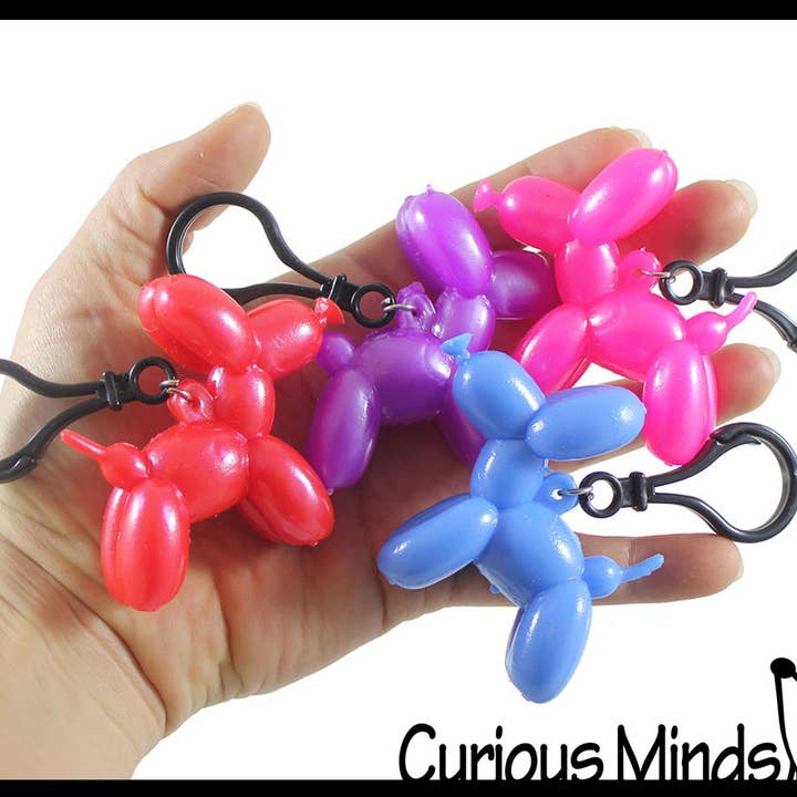 1 Mini Balloon Dog on Clip Stretchy Toy - Cute Squishy Senso and other Purchase Wholesale balloon dog keychain. Free Returns & Net 60 Terms on Faire trending on Faire.