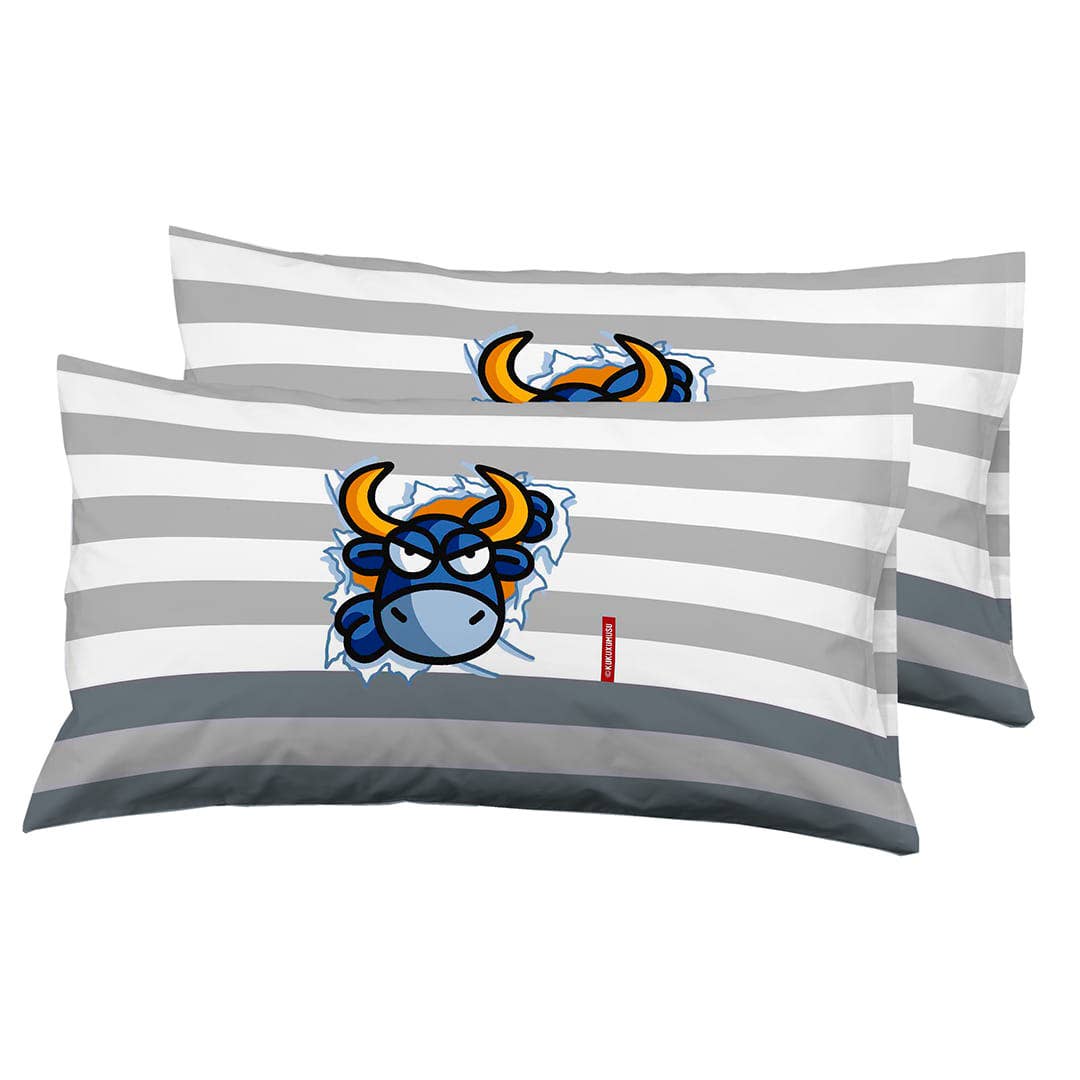 Grey Pillow Covers 50X75 (2) Cm Kukuxumusu Breaking Dreams for wholesale on Faire0