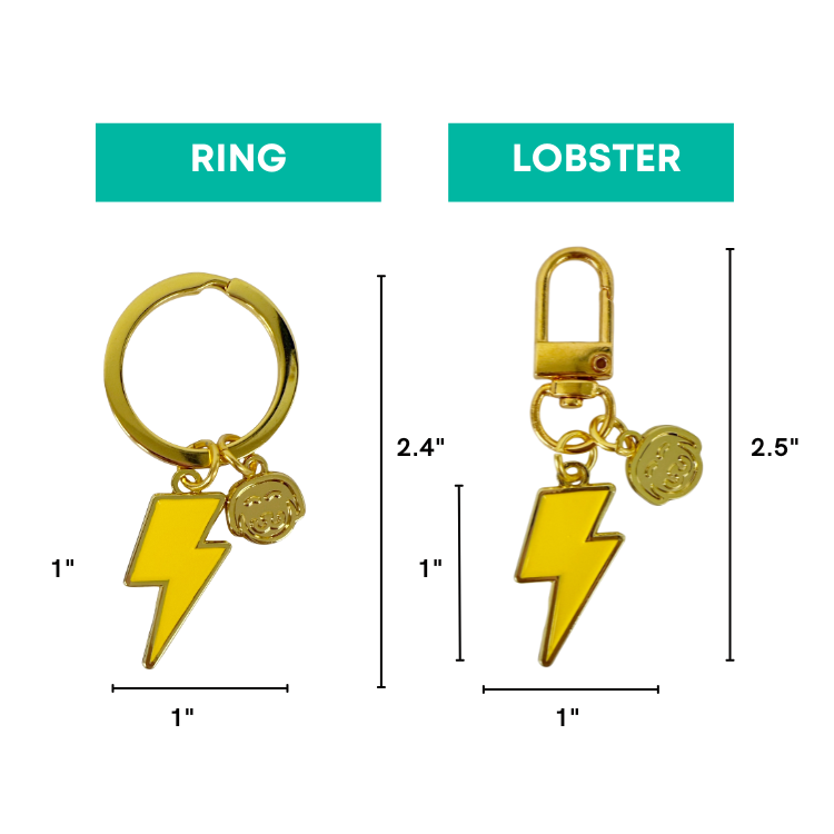 Molly & Co. - Wholesale Pet Collar Charm - Cat/Dog - Lightning Bolt - Collar Charm3