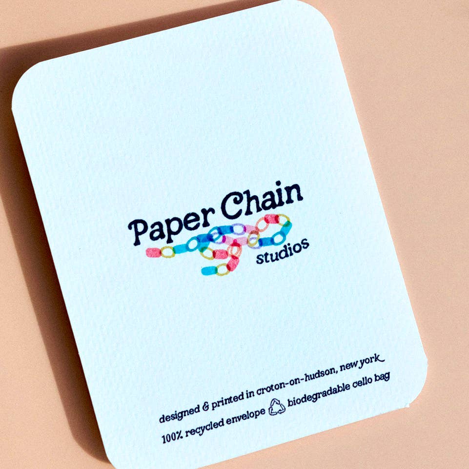 Paper Chain Studios - Wholesale Love Card - Cutie Pie Card1