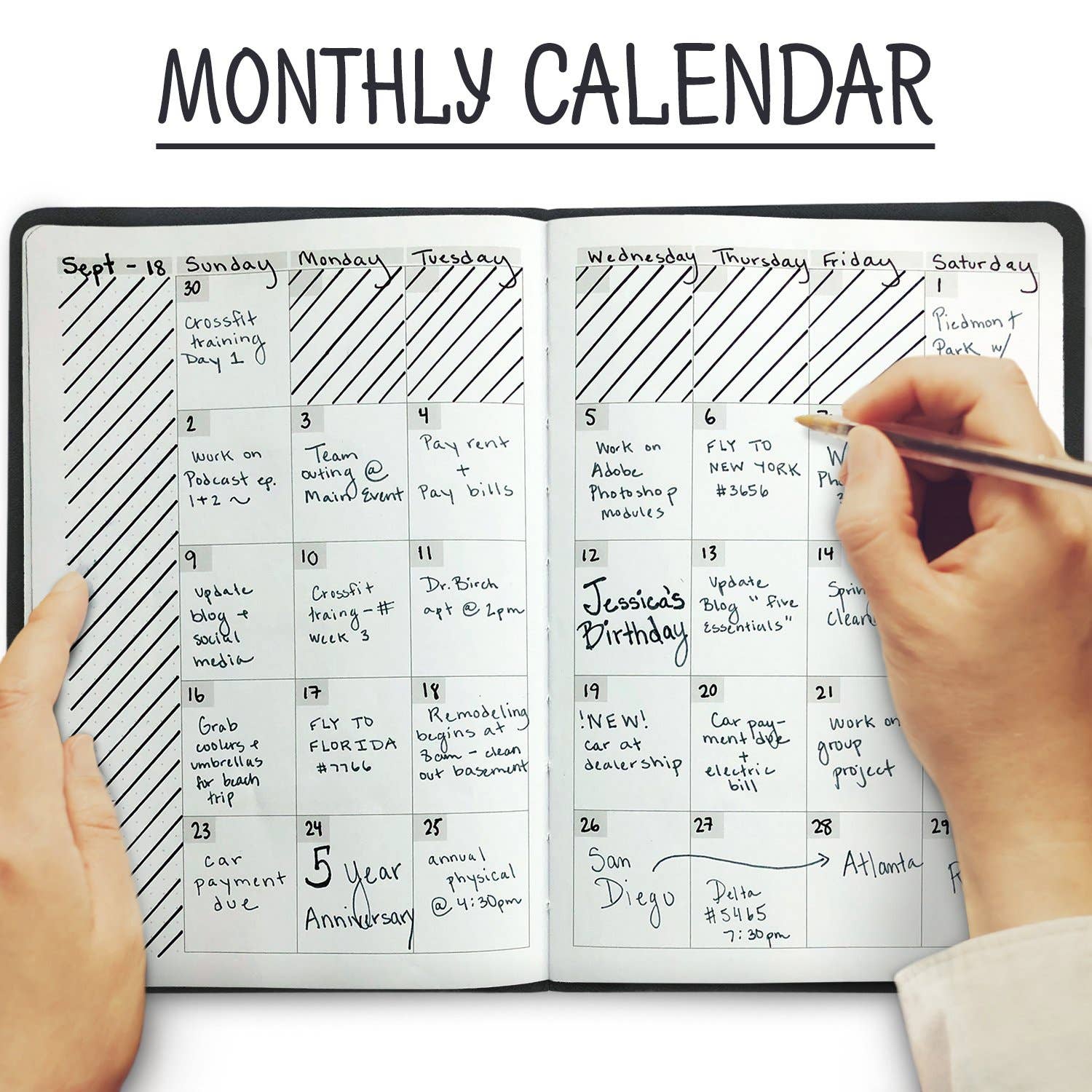 Bullet Keeper - Wholesale Planner - Perfect Planner - Monthly & Weekly11
