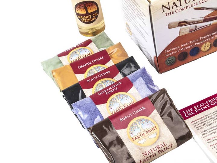 Natural Earth Paint EU - Wholesale Paint Set - Complete eco-friendly oil paint set3