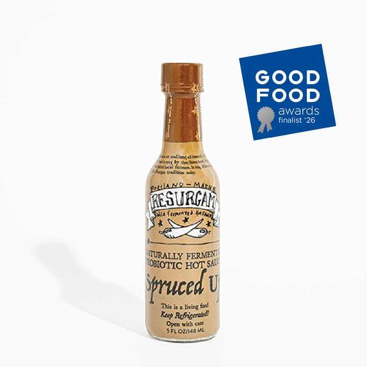 Resurgam Spruced Up Hot Sauce for wholesale by Maine Gravy