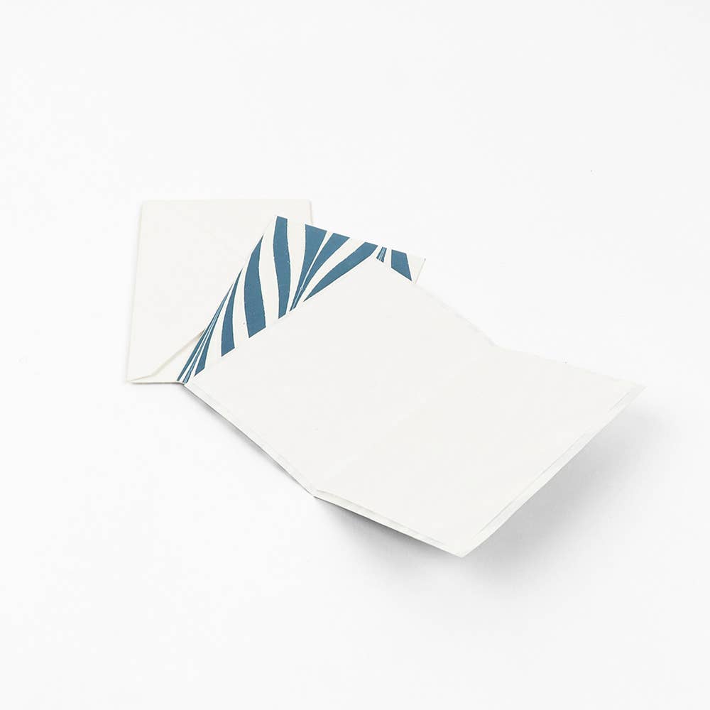 Craft Boat - Vendita all'ingrosso Biglietti di auguri generici - SET DI BIGLIETTI D'AUGURI MARMORIZZATI - BLUE BANYAN3