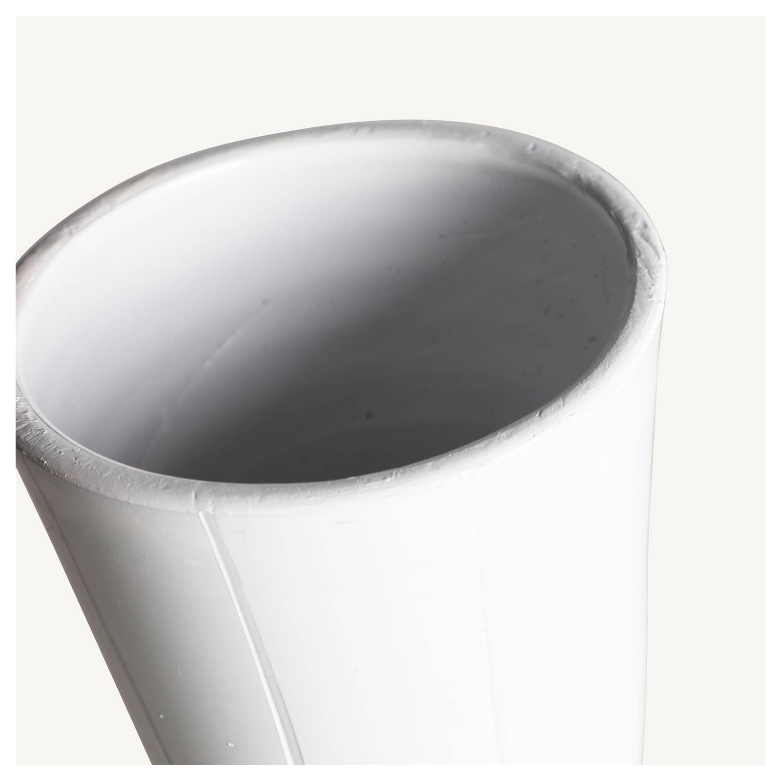 B&B - Wholesale Plantenpot - Bloempot, Van Keramiek, In Witte Kleur, Van 13X13X15cm1