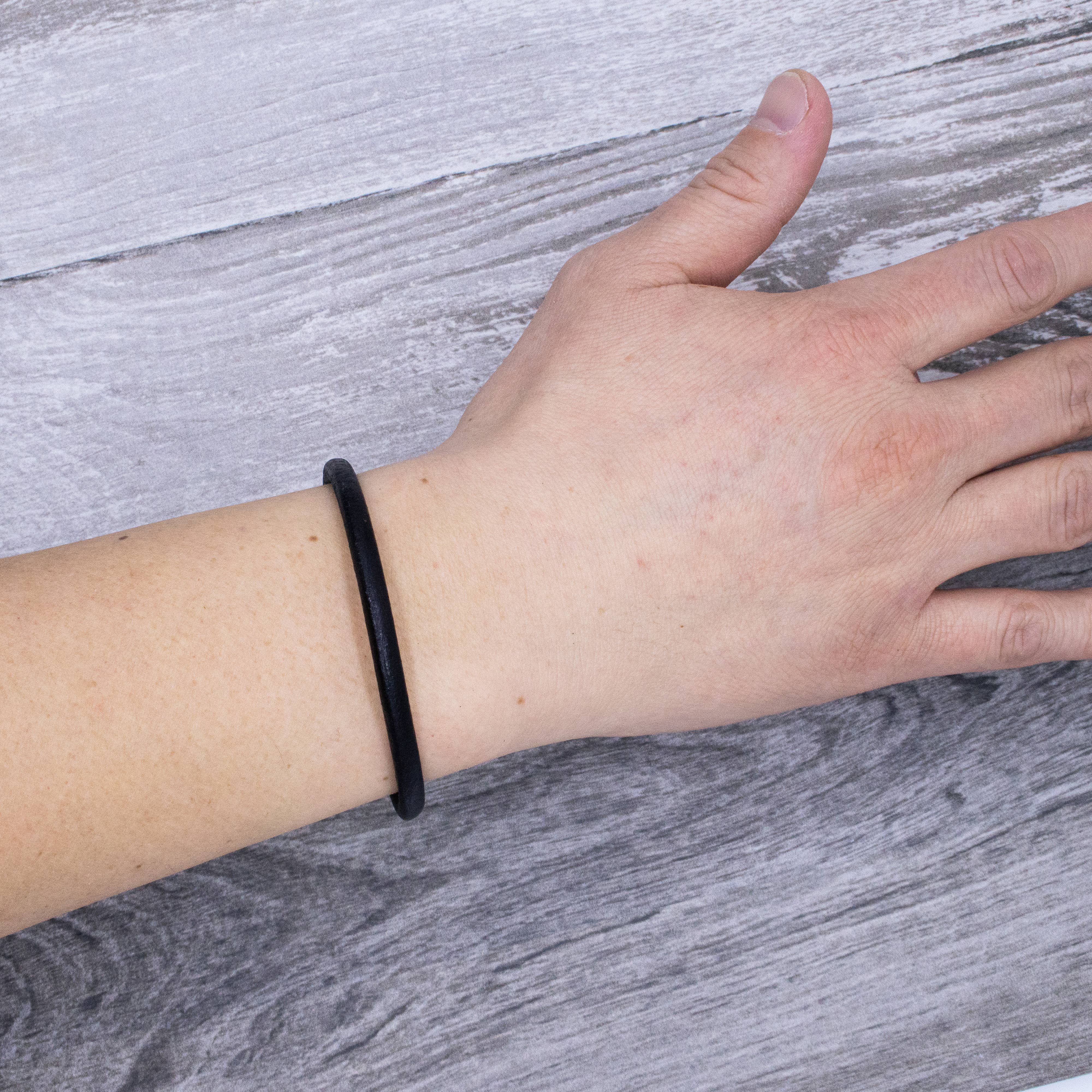 Natalia - Vente Bijou – homme - Bracelet en cuir véritable pour homme - PC9