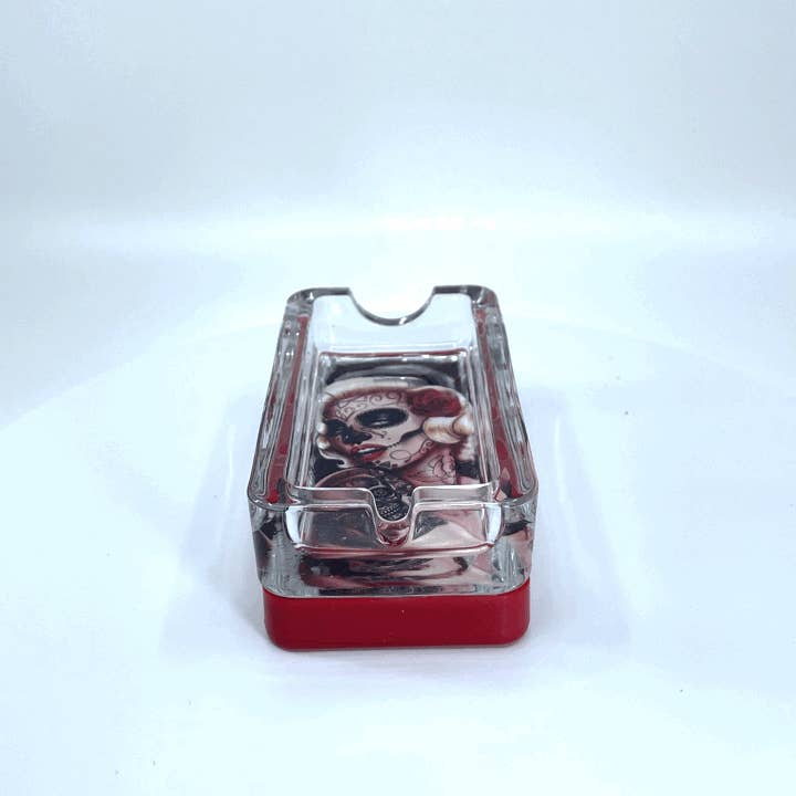 Novelty Brands - Wholesale Ashtray - Smokezilla Ashtray LED Light Up Assortment- 6/Display