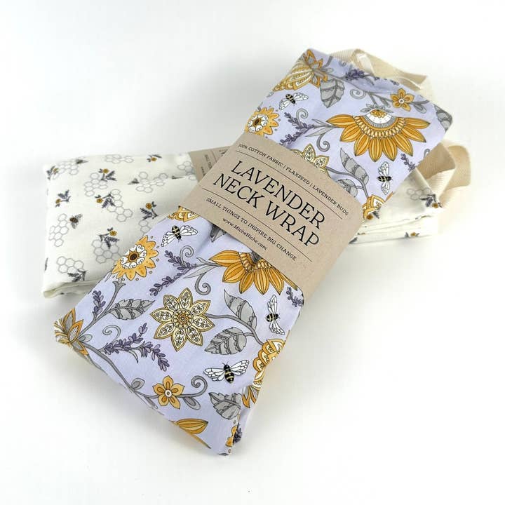 Cache-cou à la lavande | Collection Honey Bee pour la vente par Miche Niche