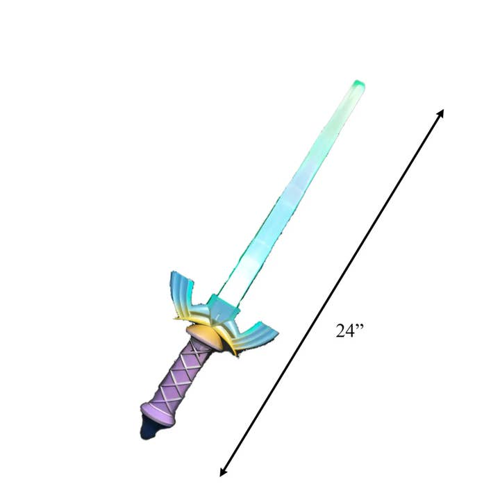 Blinkee.com, LLC - Wholesale Light-Up Toy - Kids & Baby - Light Up Pirate Rapier Expandable Sword1