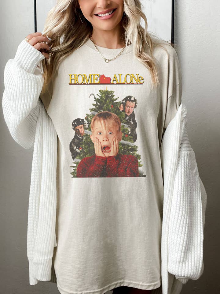 Retro Kevin-hemd voor thuis, overhemd van Kevin McCallister voor wholesale door SONDO DESIGN LTD