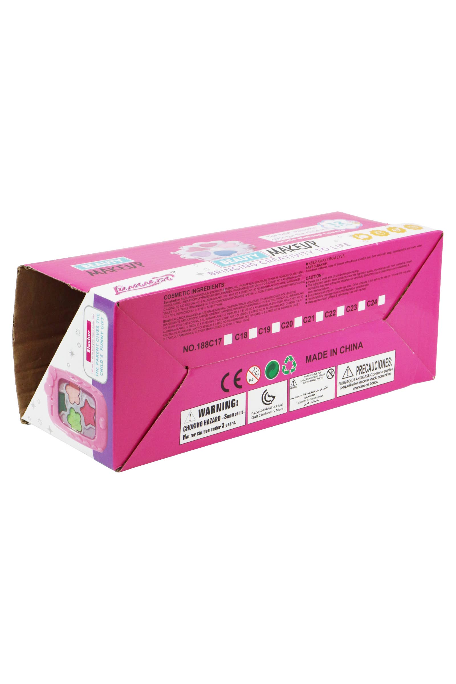 Cap Zone – Maquilhagem - Crianças por atacado – Palette de sombra, iluminador e blush Cello com 4 cores - 12 peças2