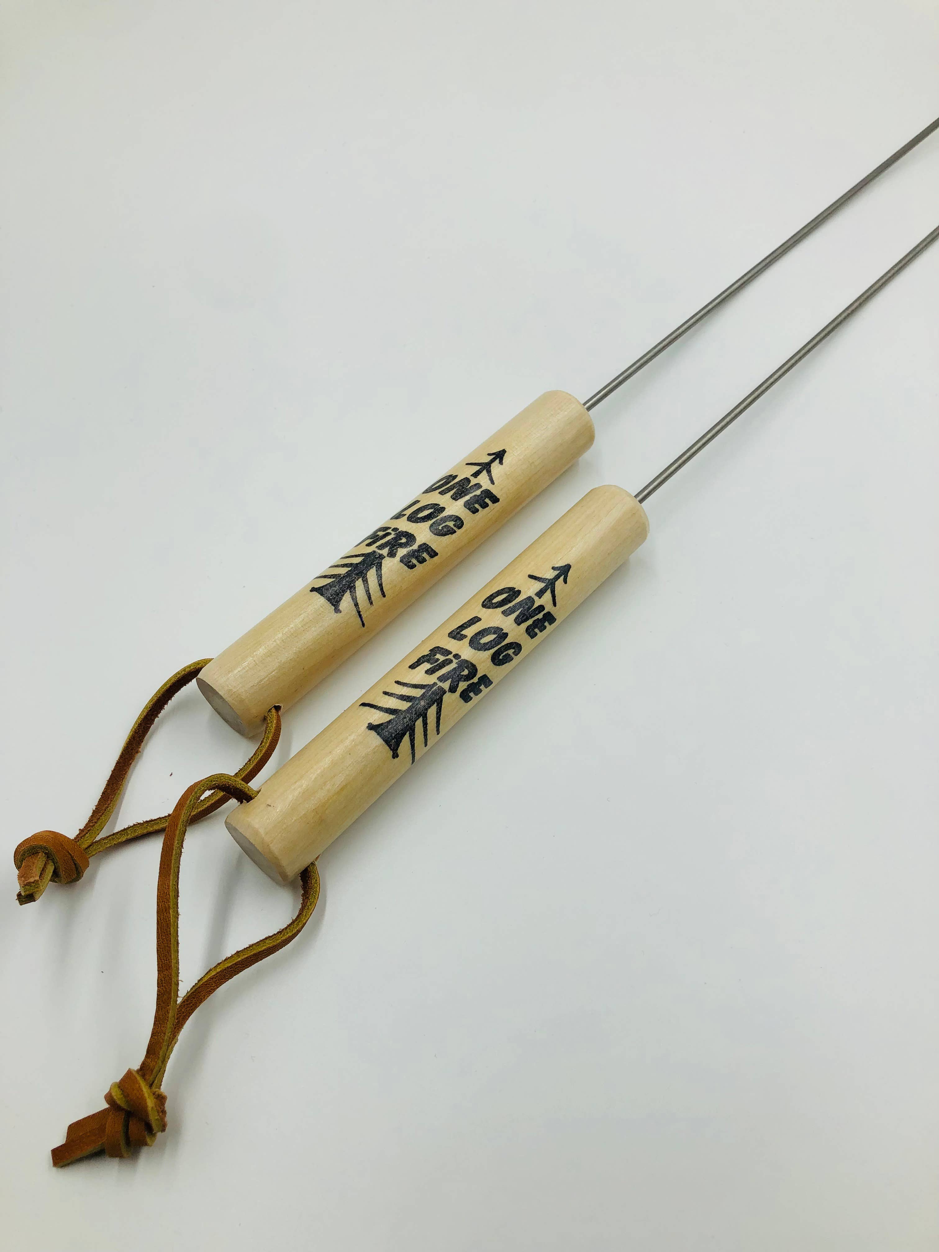 OneLogFire - Wholesale Outdoor Grill Tools - 12-Pack Handcrafted Roasting Sticks By OneLogFire1