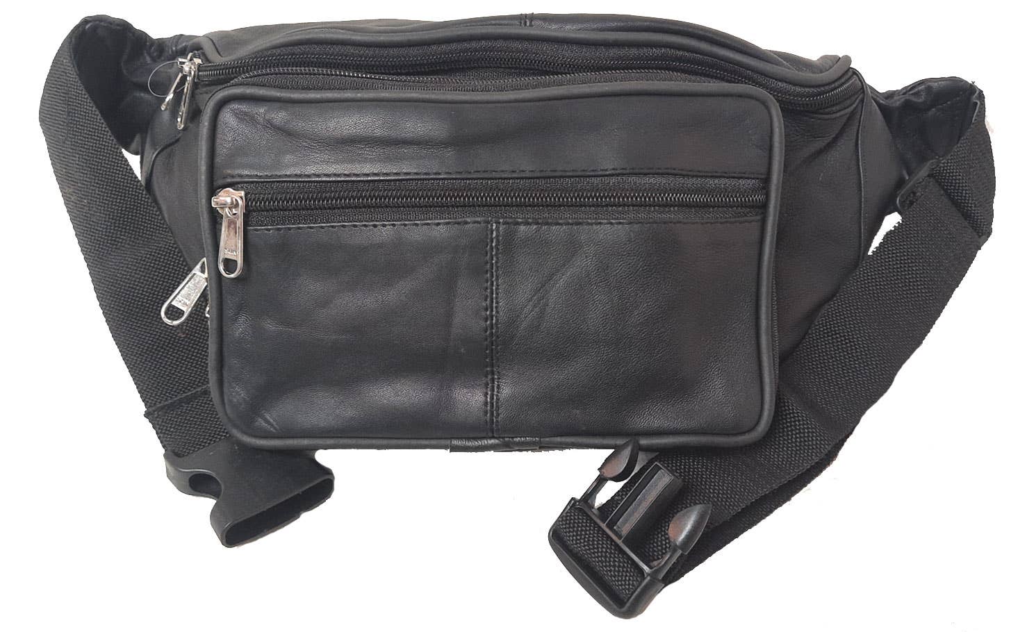 Preto Saco Jumbo Fanny em Pele de Borrego Genuíno #3099 para venda a revendedores na Faire8