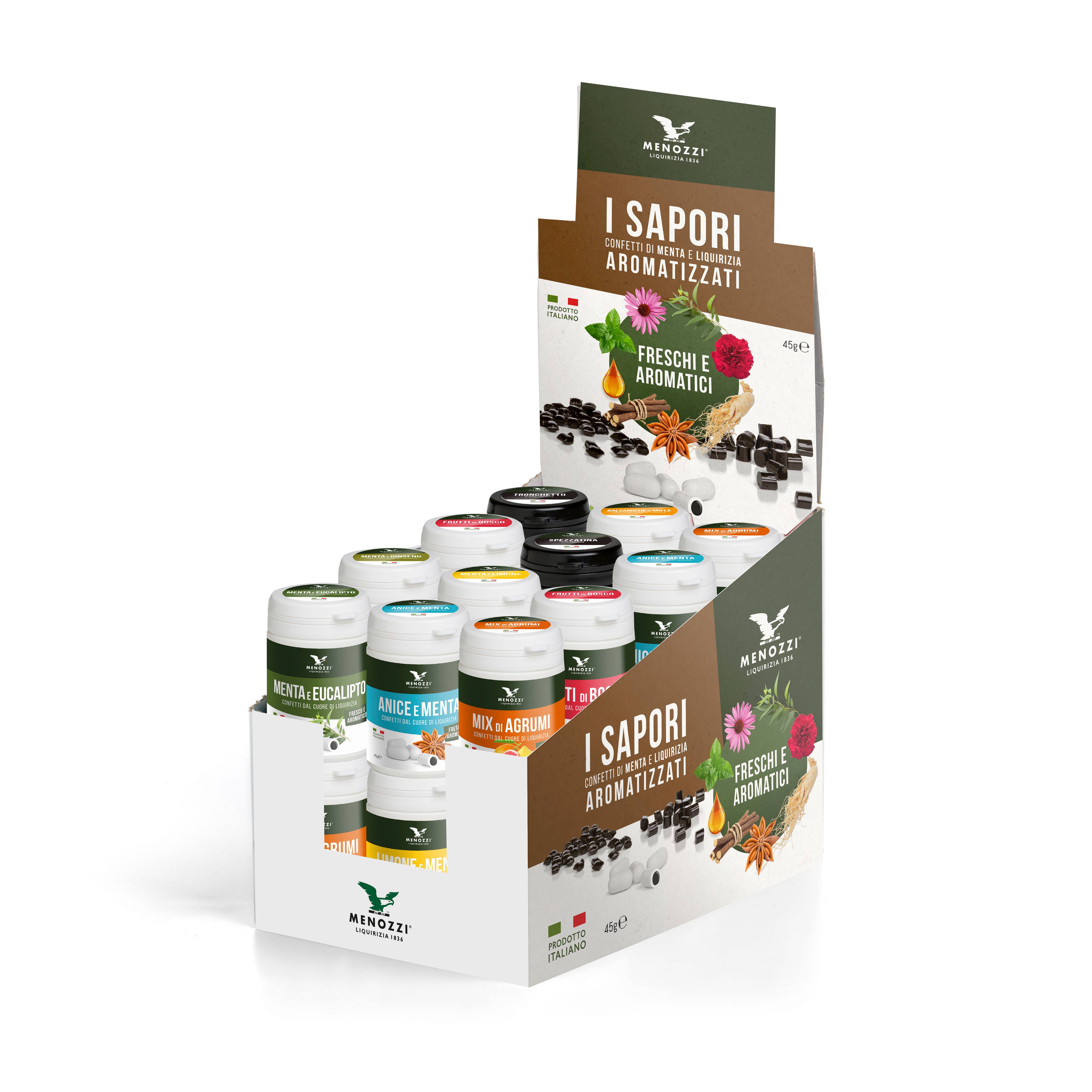 Menozzi De Rosa 1836 - Wholesale Licorice - Violet licorice stew 45 grams1