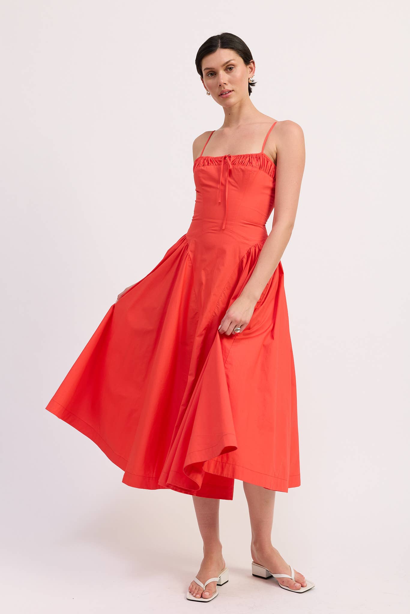 Emory Park - Wholesale Dress - Women's - CORSET BUSTIER MIDI A LINE DRESS12