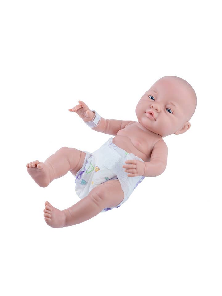 Los Bebitos Doll - White baby boy with bandage - Paola Reina for wholesale by Shine on me Distribution