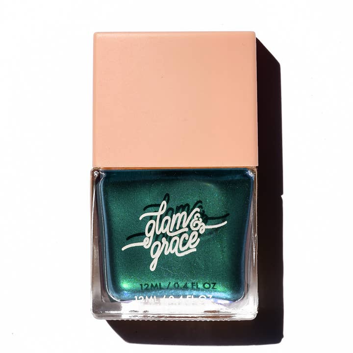 Non-Toxic Nail Polish - Emerald for wholesale by Glam & Grace