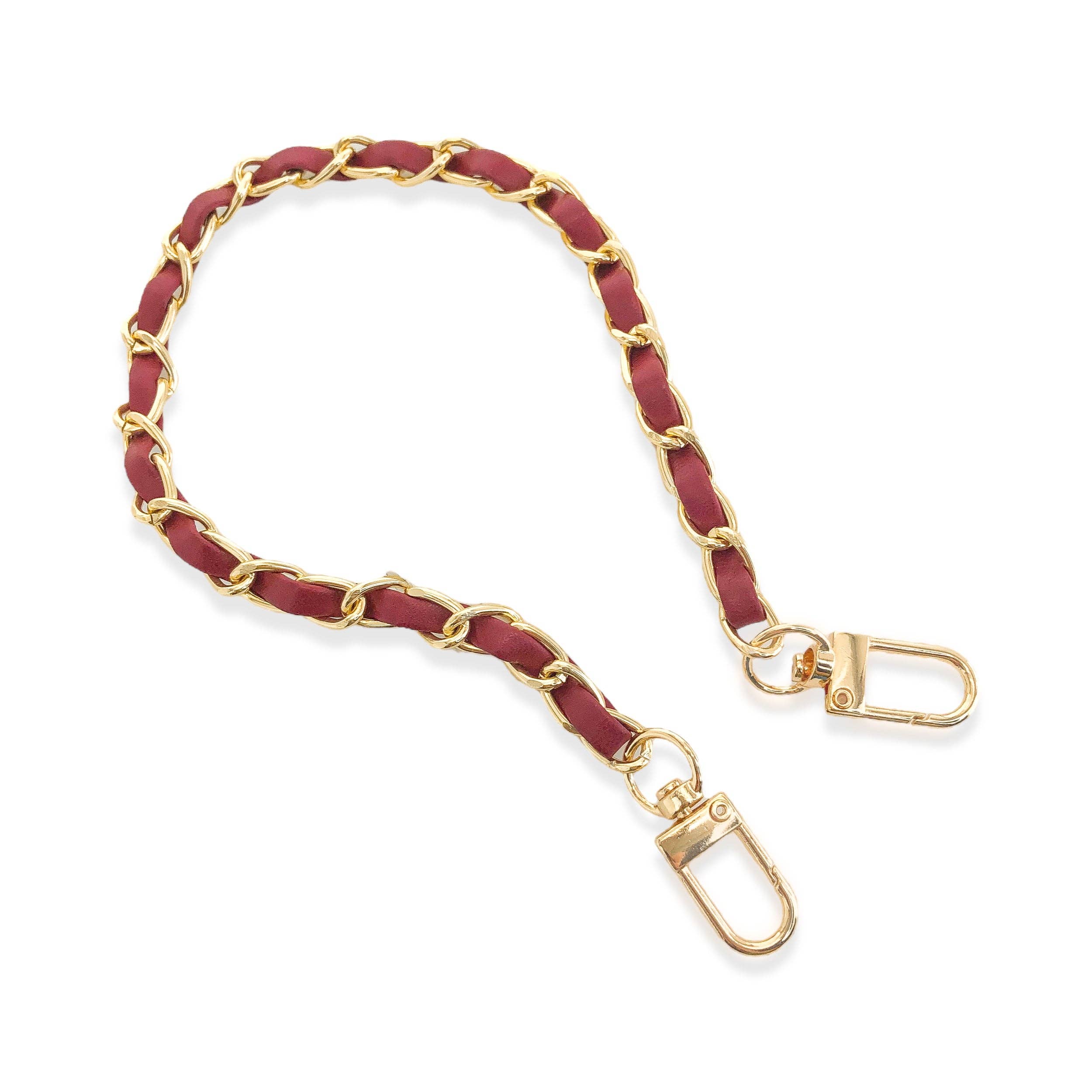 OMG Blings - Vente Sangle pour étui à téléphone - APC05 - Chaîne de téléphone courte en cuir végan*1