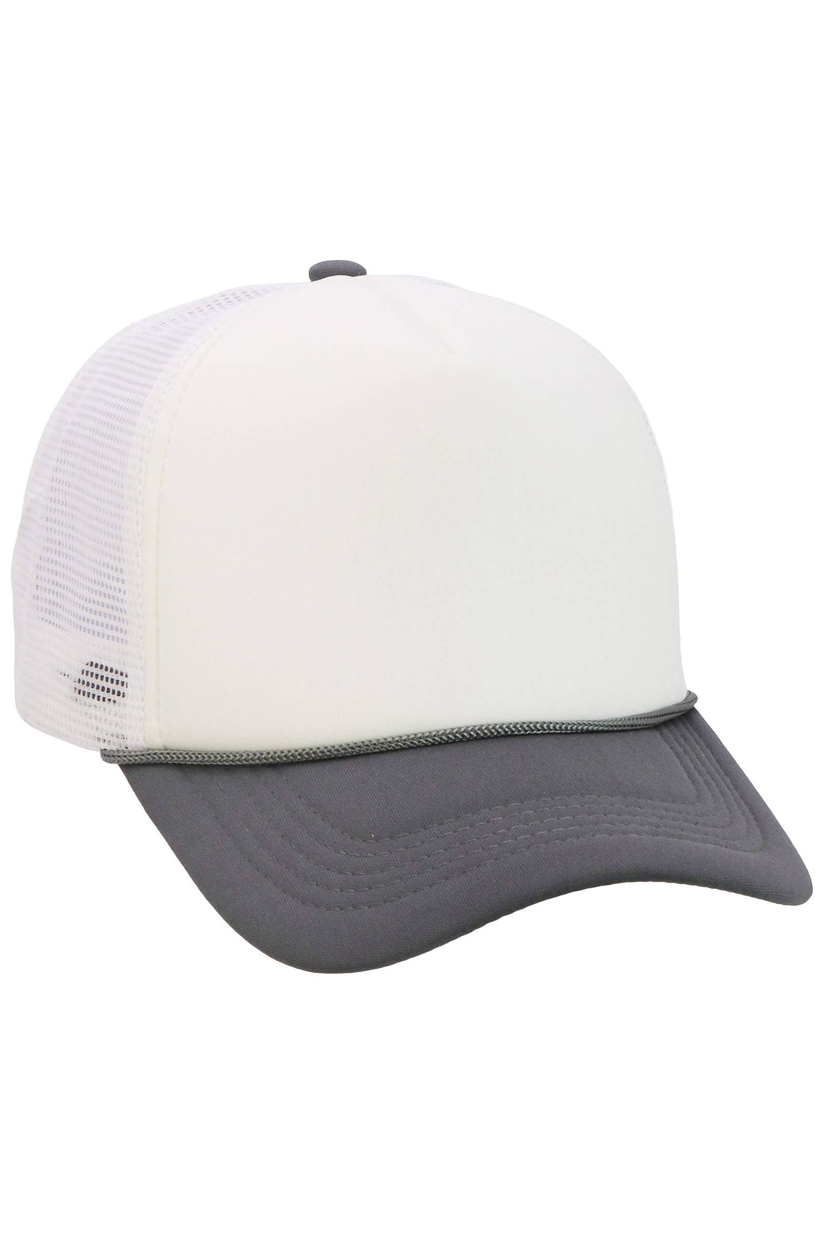 Cap Zone – boné - Mulher por atacado – Chapéu de caminhoneiro de espuma de cinco painéis multitons31