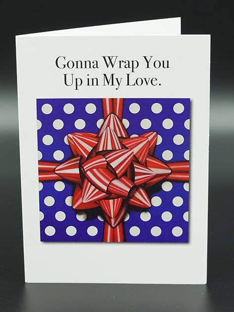 Je vais t'envelopper dans mon amour. Carte de voeux pour la vente par Beautiful Art Prints LLC